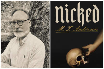 M. T. Anderson's new book &quot;Nicked&quot; is out now. (Author photo courtesy Erin Thompson; book cover courtesy Pantheon)