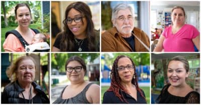 Current and former early educators in Massachusetts. (Robin Lubbock/WBUR)