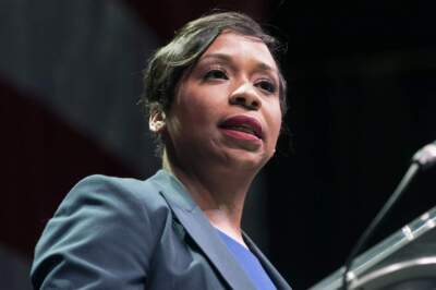 Massachusetts Attorney General Andrea Campbell. (Michael Dwyer/AP)