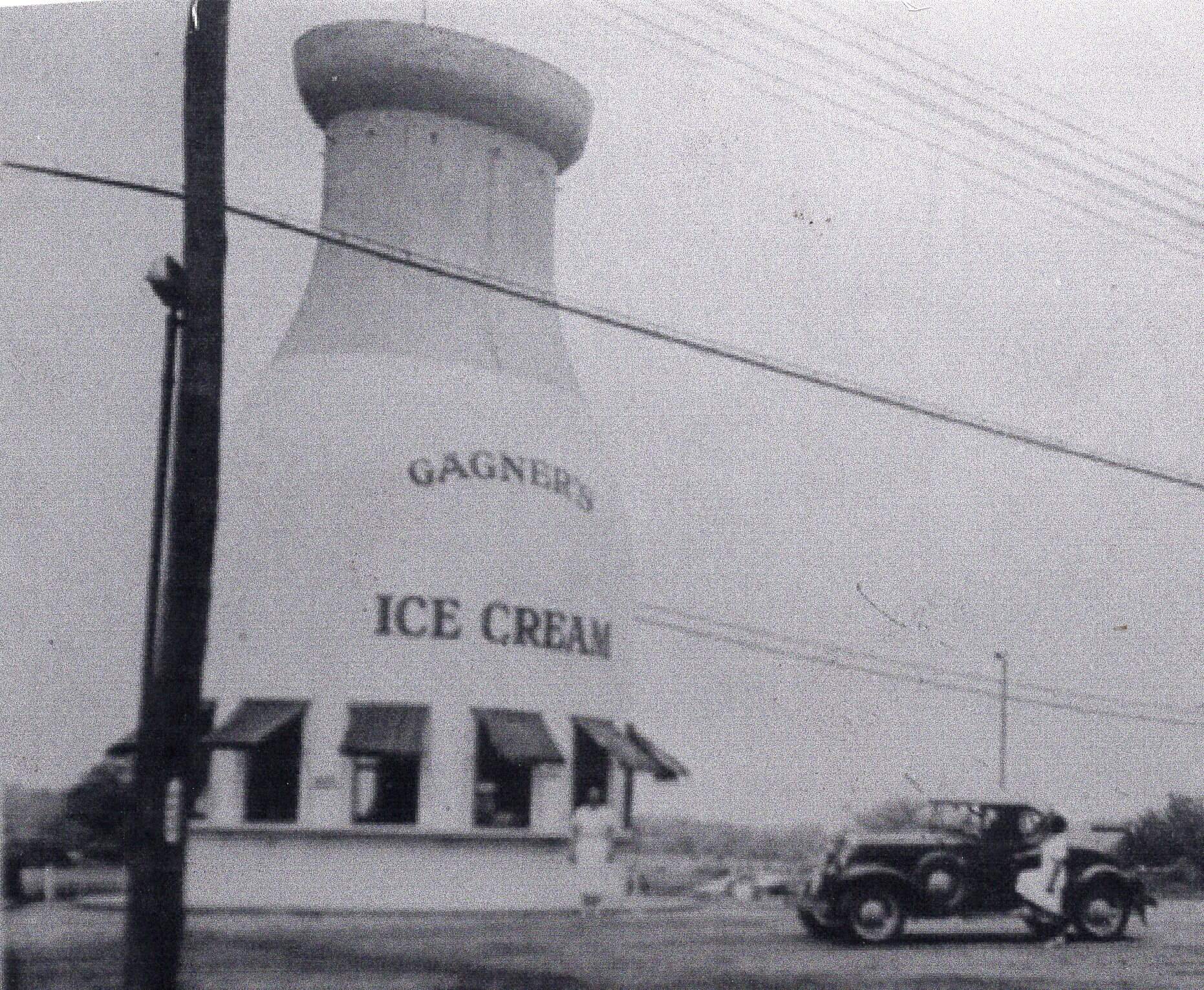 Gagner’s Ice Cream on Route 44 in Taunton. (Courtesy of the Old Colony History Museum)